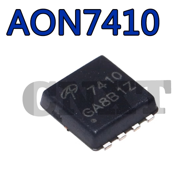 5 ~ 10PCS 7410 AON7410 DFN3X3-8 Single N Channel 30V 24A MOS Field Effect Tube ยี่ห้อใหม่