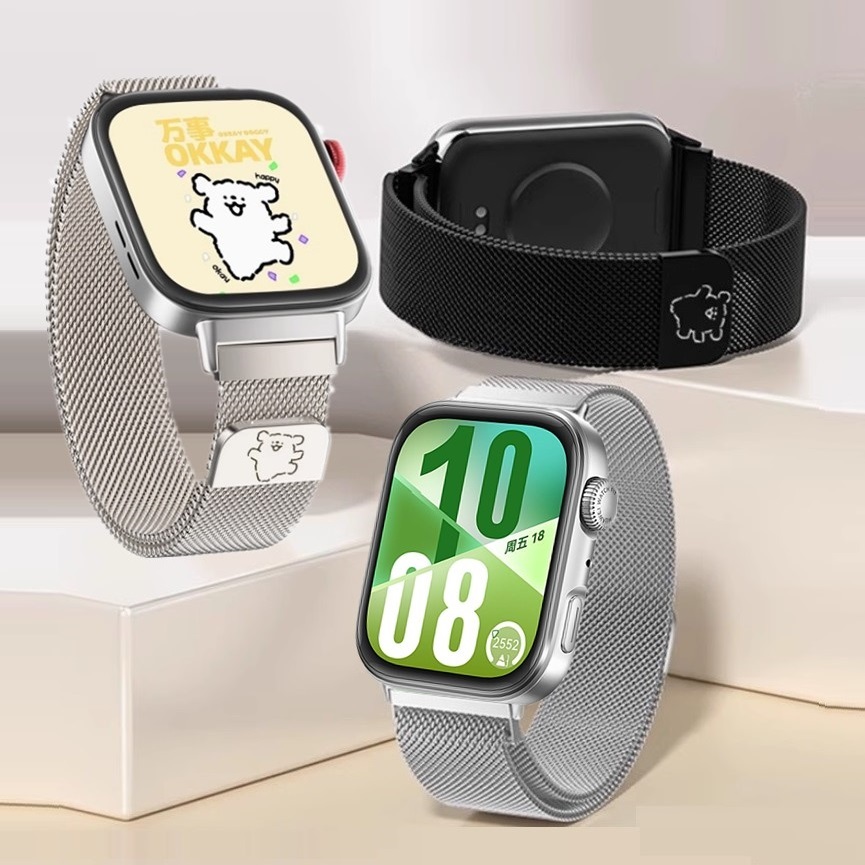 สายนาฬิกาสแตนเลสสําหรับ สาย Huawei Watch Fit 4 สาย Magnetic สาย Huawei Watch fit 4 pro Strap Metal H