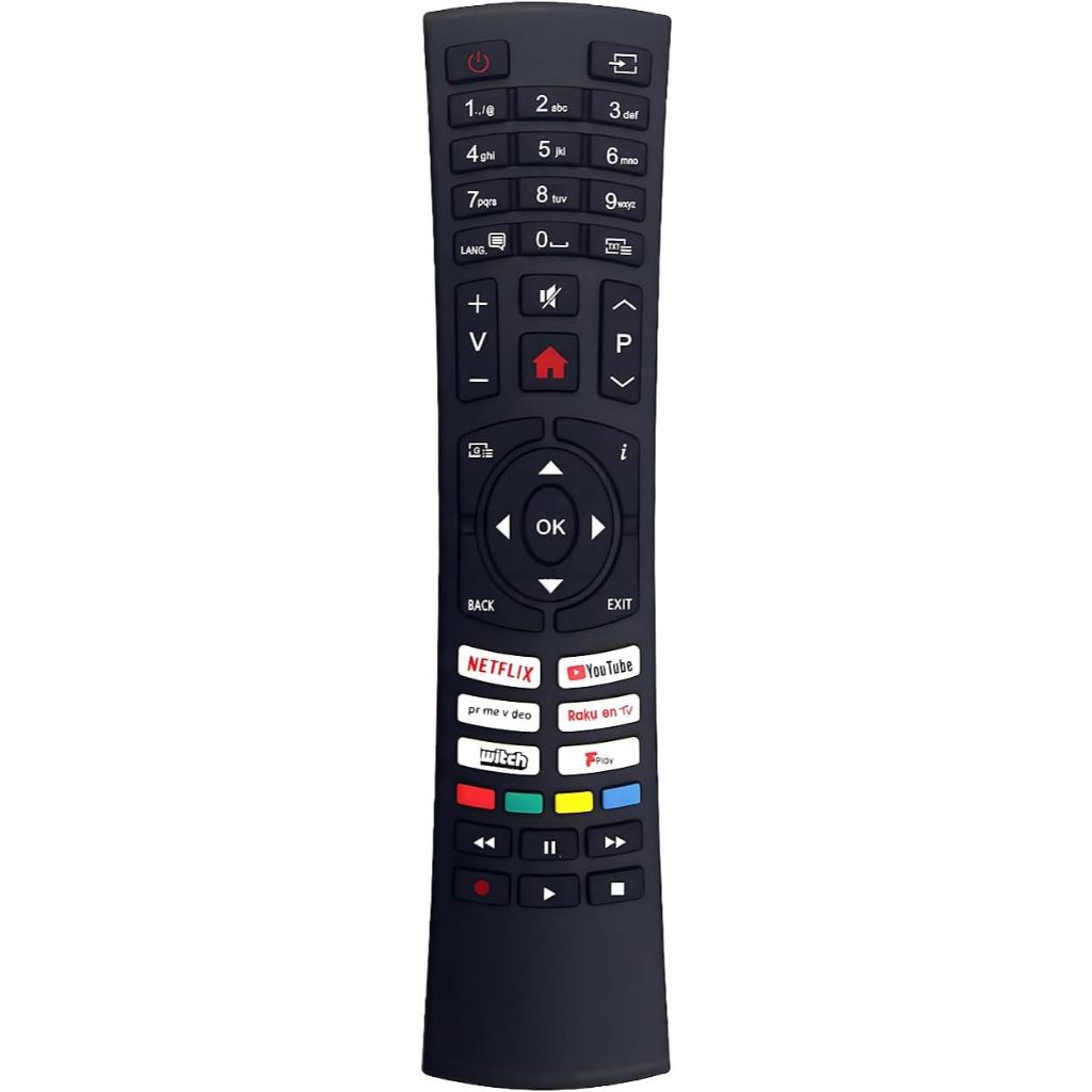 RC4591P เปลี่ยนระยะไกลสําหรับ Bush LED สมาร์ททีวี QLED43UHDS QLED50UHDS QLED55UHDS QLED70UHDS ELED32