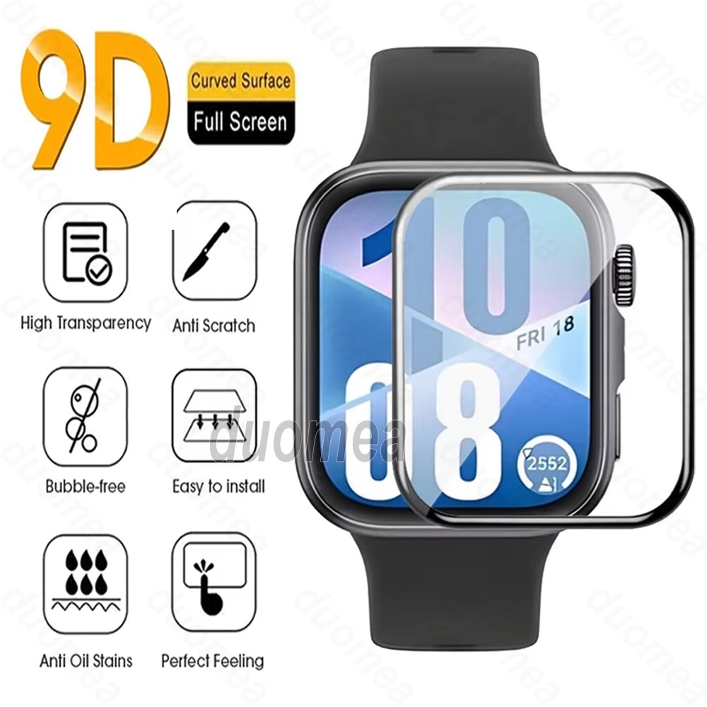 ฟิล์มกันรอยหน้าจอป้องกันอุปกรณ์เสริมฟิล์มคลุมทั้งหมดสําหรับ Huawei Watch Fit 5 4 Pro 3 2 Special Edition
