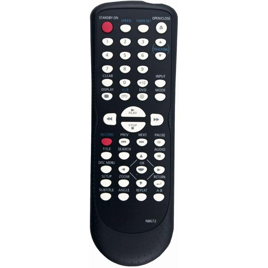 NB672 NB672UD เปลี่ยนระยะไกลสําหรับ Magnavox DVD VCR Combo เครื่องเล่น CD DV225MG9C DV225MG9B DV225M