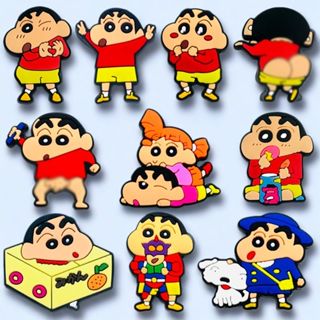 MEIDJ 10 สไตล์รองเท้า Charms การกําหนดค่ารองเท้าแตะอะนิเมะญี…