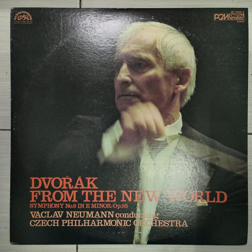 Dvorak: Symphony No. 9 จากโลกใหม่ เช็ก Philharmonic neumann ไวนิล lp
