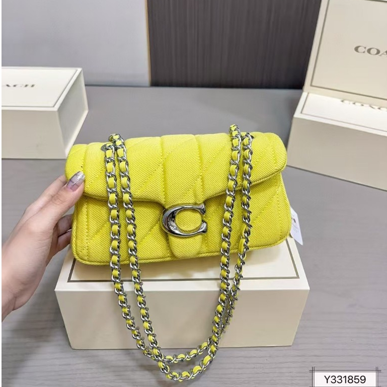 QUILTED TABBY Bacchus Chain Bag พร้อมกล่องของขวัญ CO333333-165YP602