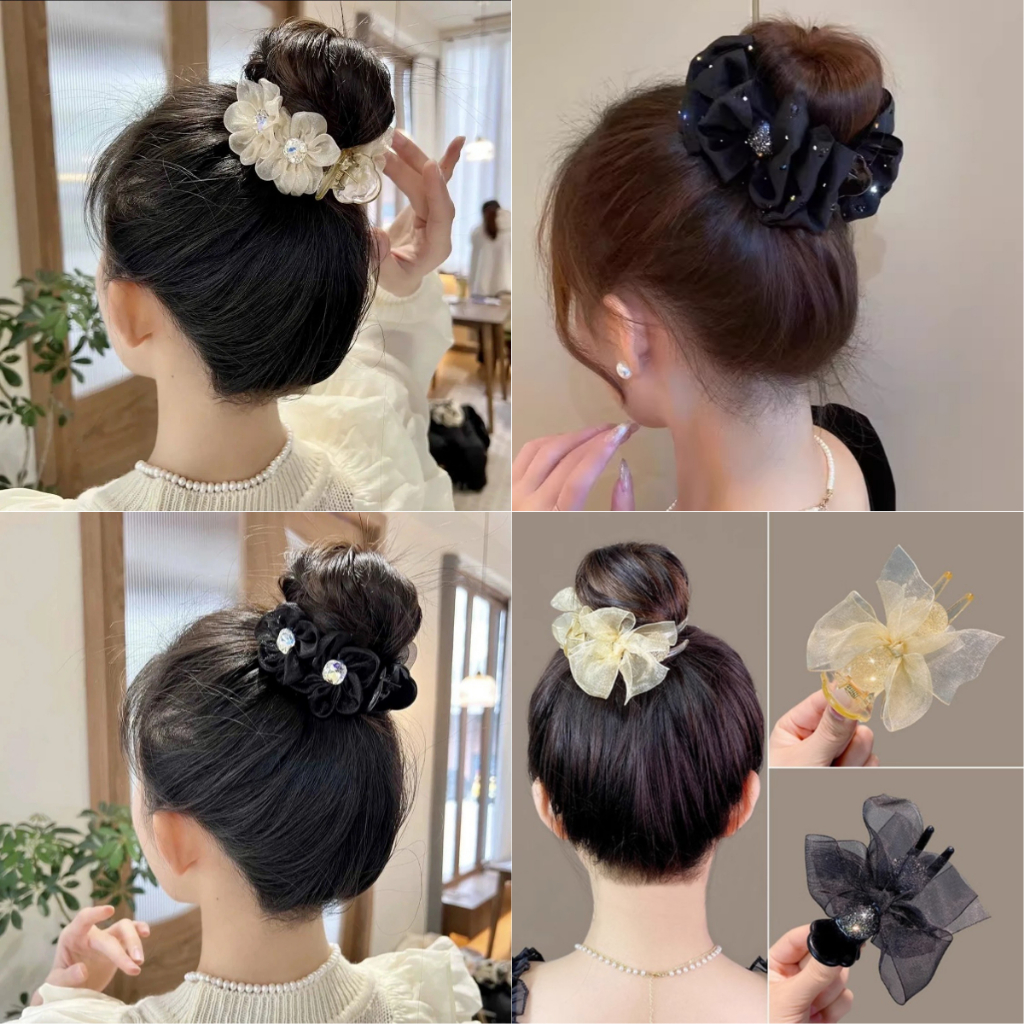 คลิปผมโบว์สไตล์ใหม่สำหรับ 여성 เพิ่มความสวยงามให้ทรงผม