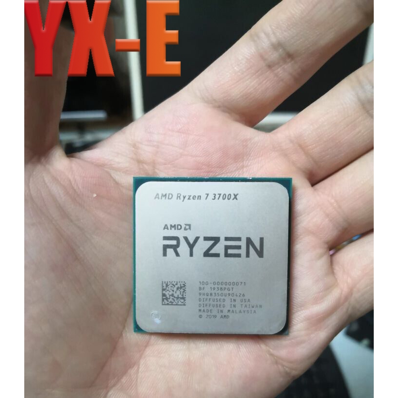 YX-E Ryzen 7 3700X AM4 โปรเซสเซอร์ CPU R7 3700X 3.6 GHz แปด Core 16T 32MB เดสก์ท็อป