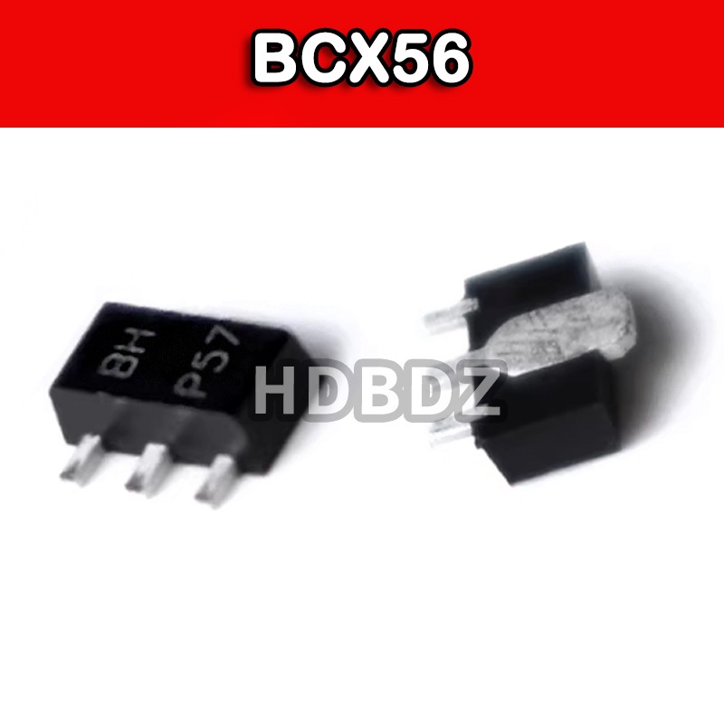 20~100PCS BCX56 SOT-89 BH Triod IC SMD