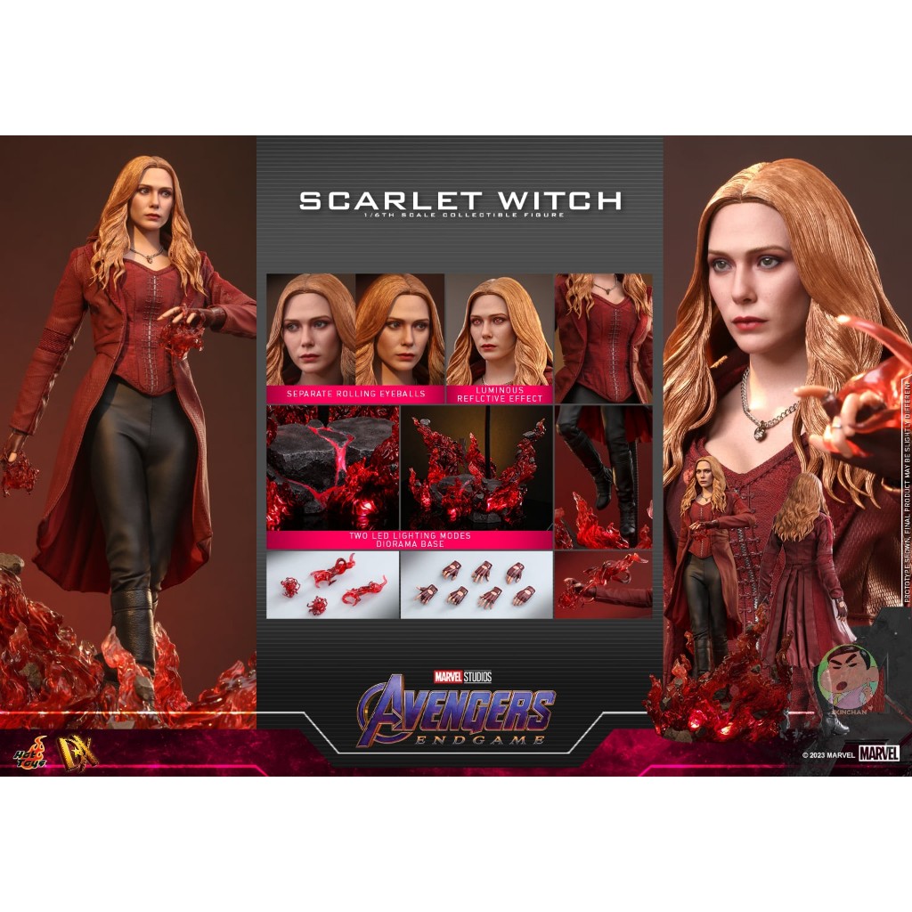 Hot Toys DX35 Avengers: Endgame – Scarlet Witch 1/6th Scale Collectible Figure