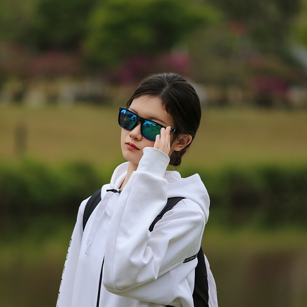 KAROS แว่นตากันแดดโพลาไรซ์ UV400 ผู้ชายและผู้หญิงรถไดร์เวอร์แว่นตาป้องกันแสงสะท้อนตกปลาท่องเที่ยว bivouac Light แว่นสายตา - รูปที่ 2