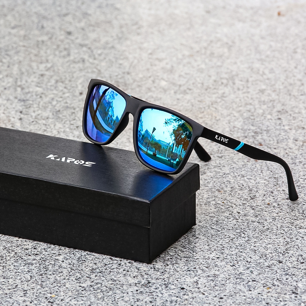 KAROS แว่นตากันแดดโพลาไรซ์ UV400 ผู้ชายและผู้หญิงรถไดร์เวอร์แว่นตาป้องกันแสงสะท้อนตกปลาท่องเที่ยว bivouac Light แว่นสายตา