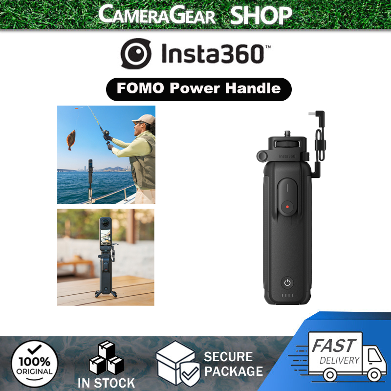 ที่จับพลังงาน Insta360 FOMO สําหรับ Insta360 X4, Insta360 X5