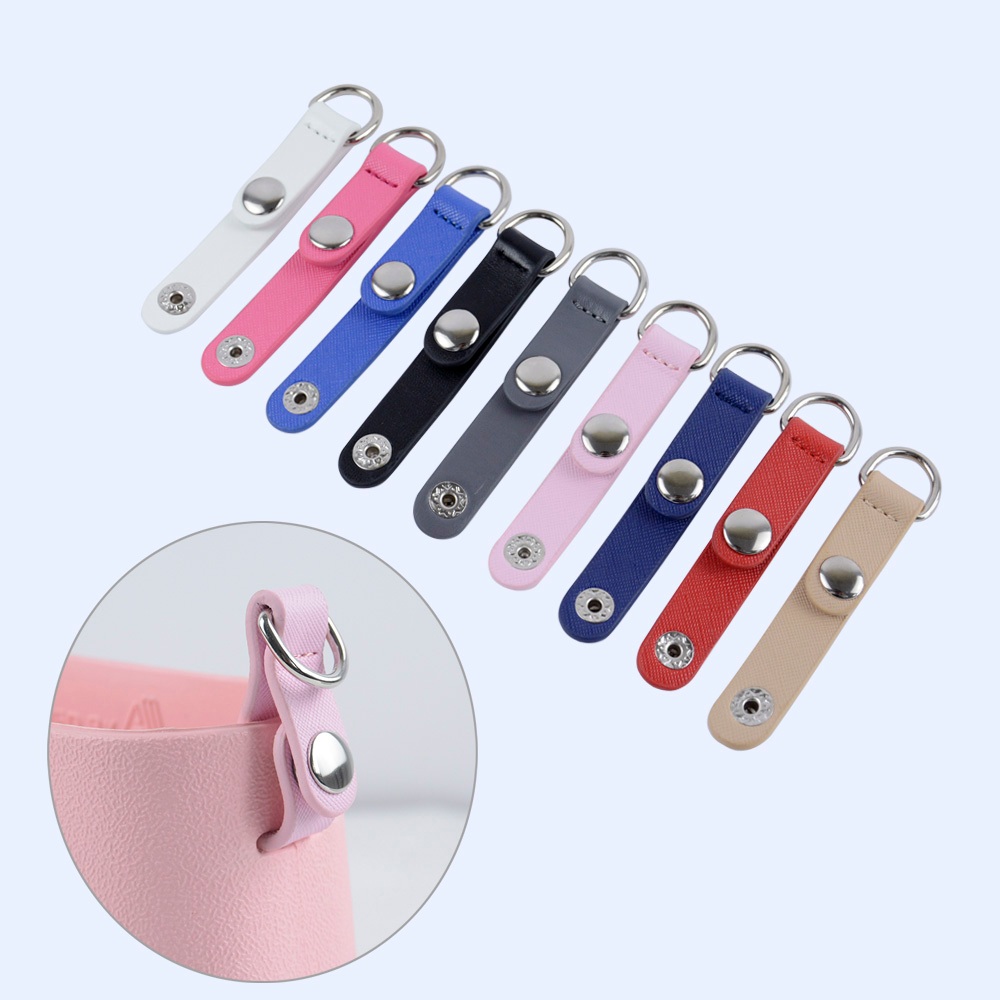 Tanqu ใหม่ คลิปตะขอสายคล้องกระเป๋า หนังเทียม 2 ชิ้น สําหรับ Opocket O Bag 1 คู่