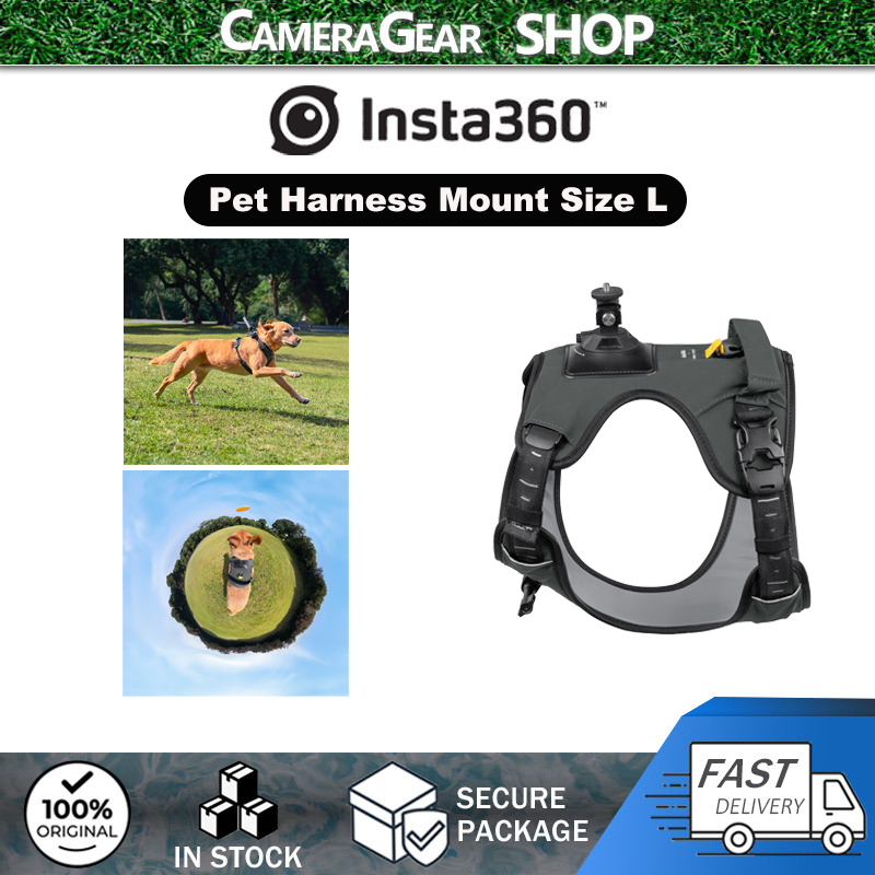 Insta360 สายรัดสัตว์เลี้ยงขนาด L สําหรับ insta360 X5/Ace Pro 2/X4/GO 3S/Ace Pro/Ace/X3/GO 3/ONE RS