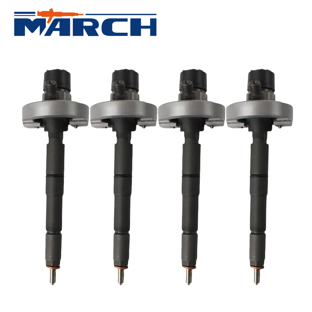 หัวฉีดน้ํามันเชื้อเพลิงดีเซล 4 ชิ้น 0445110284 สําหรับ Bosch Nissan Patrol ZD30 DX GU Y61 UELY61 3.0