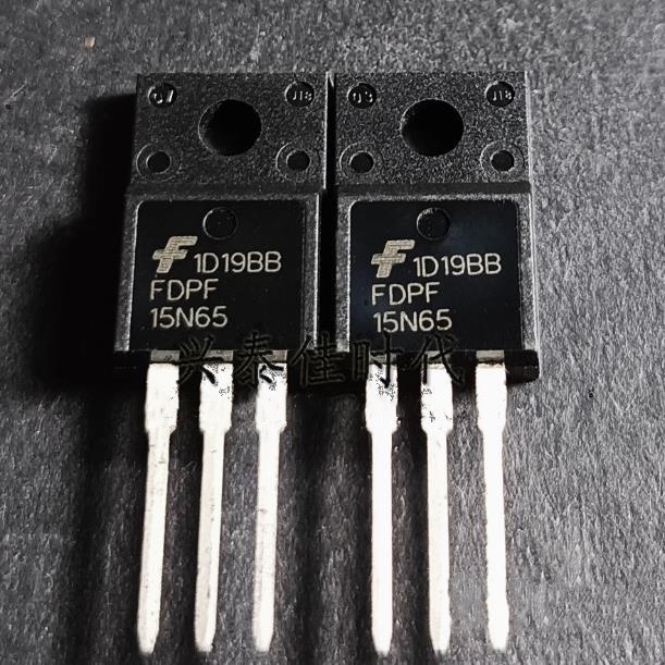 5 ชิ้น FDPF15N65 TO220F FDPF 15N65 TO-220F N-channel 15A/650V Power MOSFET ทรานซิสเตอร์เดิม