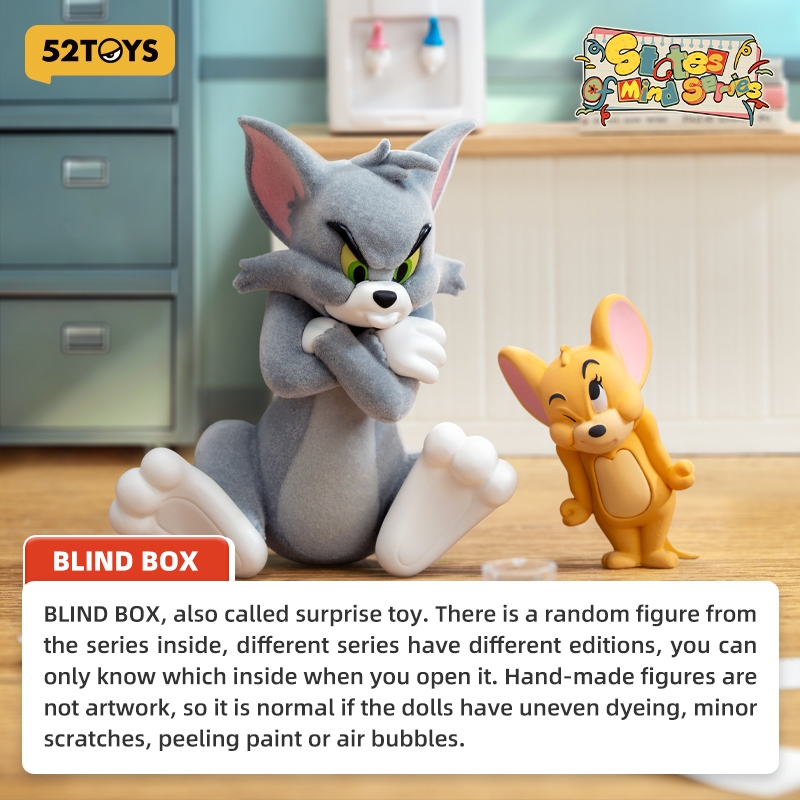 52TOYS TOM and JERRY States of Mind Series Blind Box Figure Toy（Whole Set） - รูปที่ 2