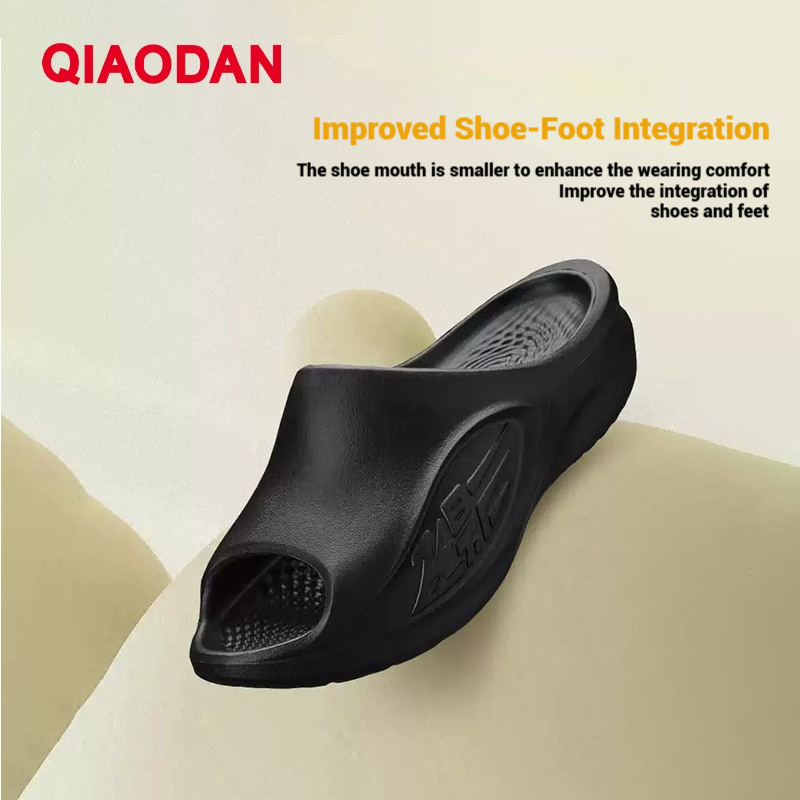 Qiaodan Feiying PB 3.0 รองเท้าแตะผู้ชายด้านล่างนุ่มสบายลื่นรองเท้าแตะน้ําหนักเบา BM23240286เอฟ