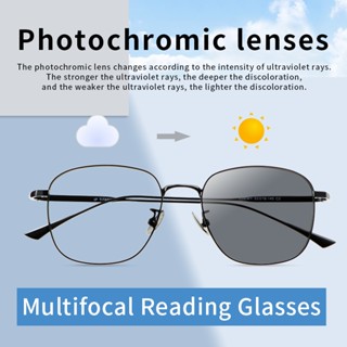 Progressive Photochromic Multifocal แว่นตาอ่านหนังสือกลางแจ้…