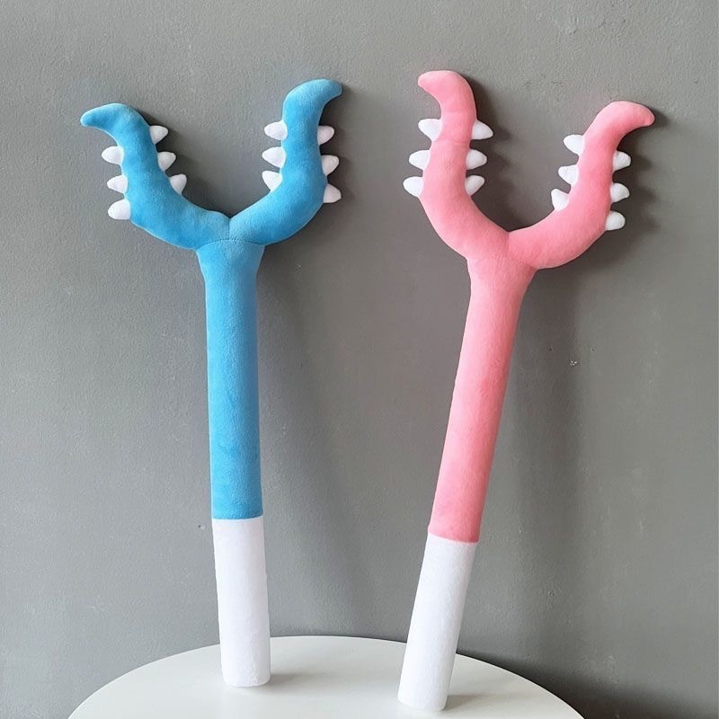 JIIKAWA Plush Clpping Stick Cat Scratching ของเล่น IP Interactive สําหรับ Teasing Cat