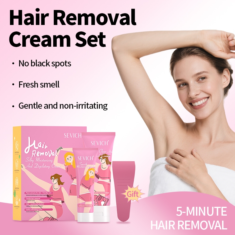 SEVICH เซวิช ครีมกําจัดขนชุดไม่มีสารตกค้างครีมกําจัดขนลดผิวแดง