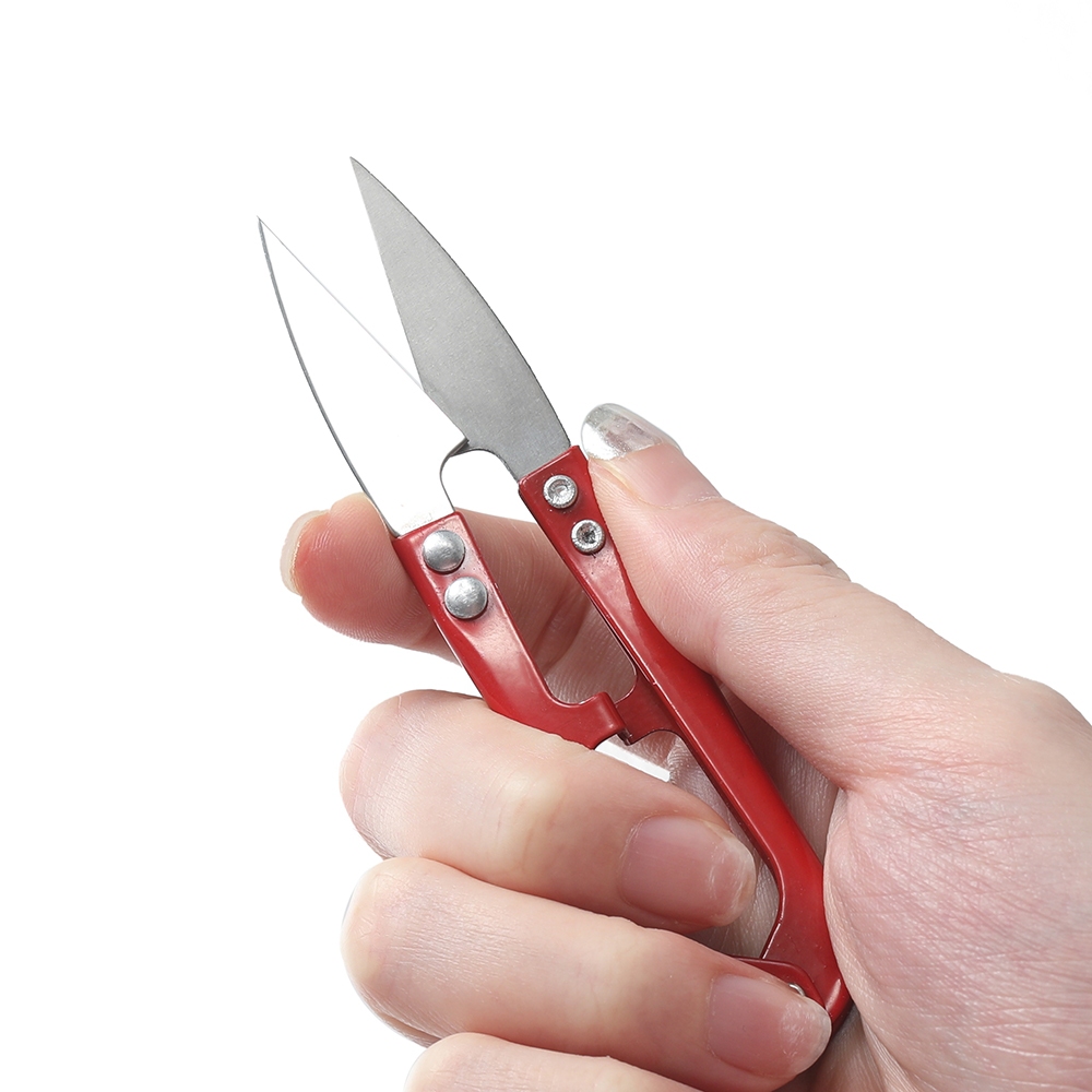 กรรไกรสปริงขนาดเล็ก 21x98มม. แบบมือถือ คมกริบ ทนทาน สำหรับงานDIYและงานฝีมือ - รูปที่ 2