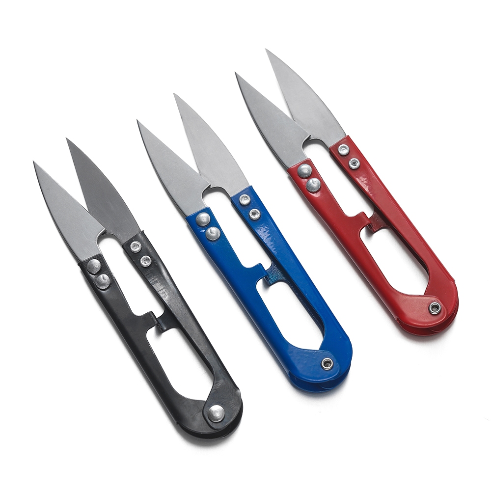 กรรไกรสปริงขนาดเล็ก 21x98มม. แบบมือถือ คมกริบ ทนทาน สำหรับงานDIYและงานฝีมือ