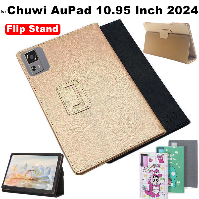 Flip Case for CHUWI 2024 AuPad Tablet 10.95 Inch Cover Flip Foldable Stand Full Body Protective Case