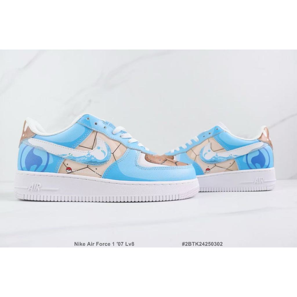 Nike Air Force 1 Low 07 Lv8 Graffiti รองเท้าผ้าใบที่กําหนดเอง