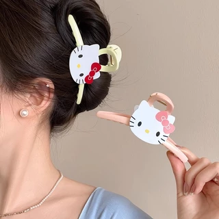 แฟชั่น กิ๊บติดผมแมว HelloKitty เกาหลีหญิง ins ของขวัญวันเกิดนักเรียนน่ารัก