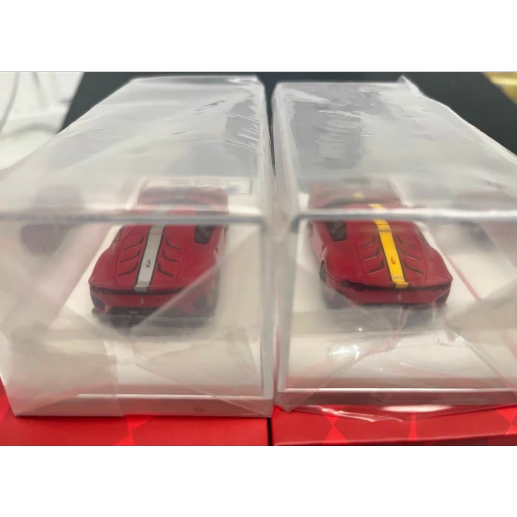 Fumei Ferrari Ferrari 812C ป้ายสีแดงแถบเงิน Fumei Ferrari Ferrari 812C มะเขือเทศไข่ทอดเท่านั้น Disma