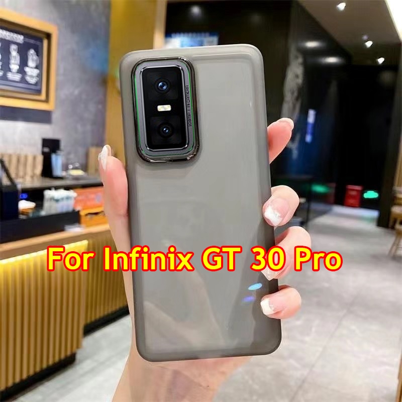 Infinix GT 30 Pro 5G GT 20 Pro InfinixGT30Pro GT30Pro 30Pro เคสกันกระแทกใสพร้อมฟิล์มกันรอยเลนส์กล้อง