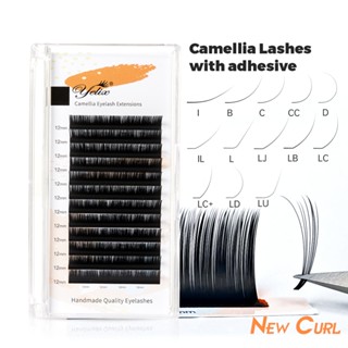 Yelix Camellia ขนตาปลอม LC LB LD LU L Curl Eyelash Extension…