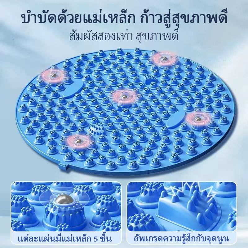 เมริเดียน/นวดเท้าสายพานนวดเท้ากลมพร้อมแผ่นนวดแม่เหล็กบรรเทาอาการปวดเท้าอเนกประสงค์ - รูปที่ 3