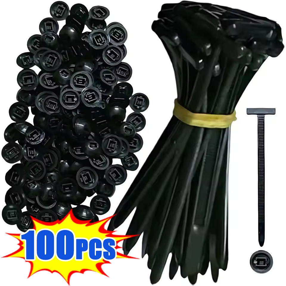 20/50/100PCS Universal รถไนลอนสายผูกหัวเข็มขัด Self-Locking พลาสติกลวด Ties รถคงที่ Fastener คลิป Ties อุปกรณ์เสริม