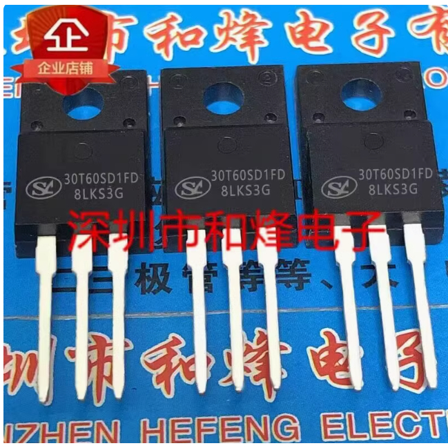 2-5 ชิ้นทรานซิสเตอร์ MOS Tube 15T60QD SGT15T60QD1F รูปที่ 4