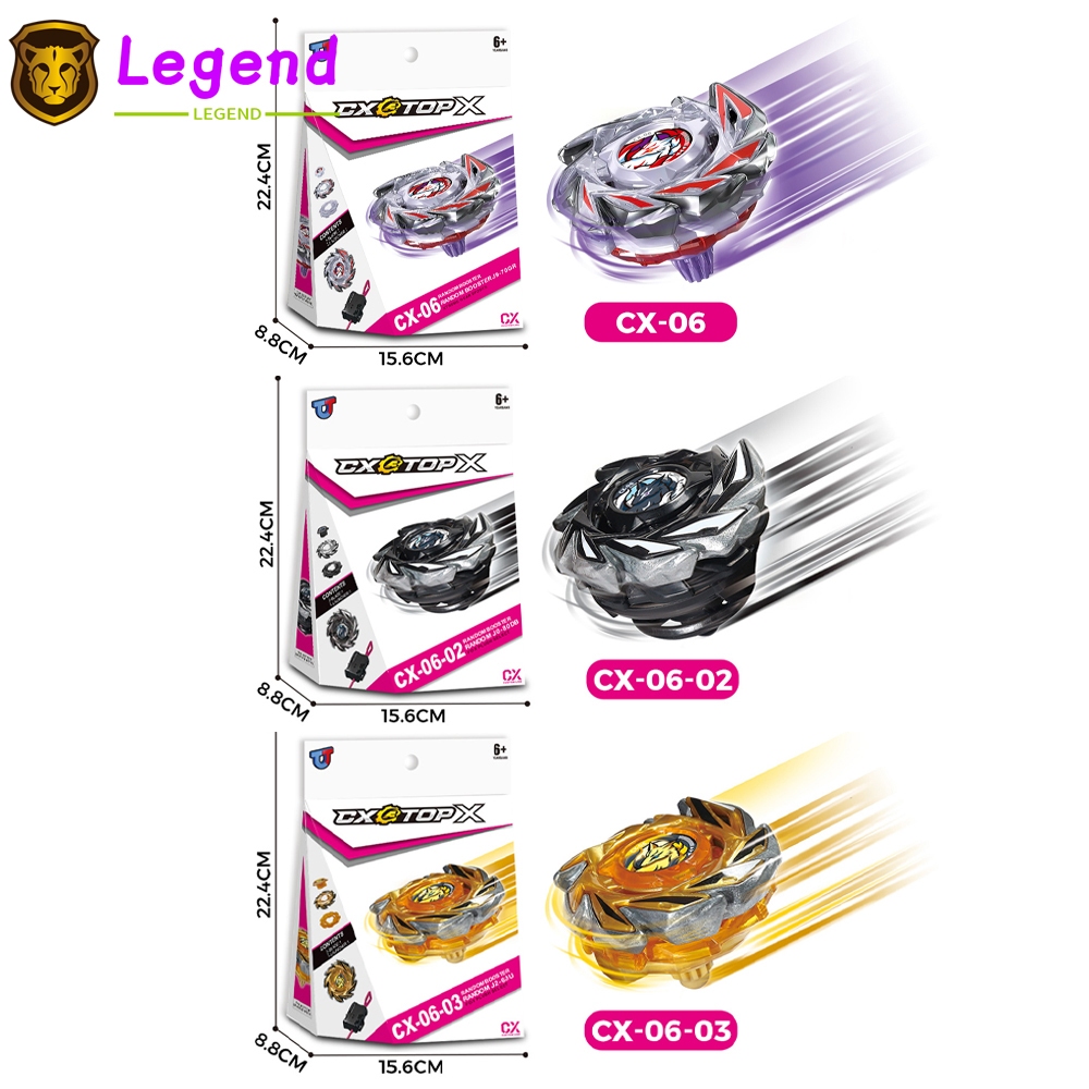 Gyros Burst Gyros X CX-06~CX-06-03 Box Set หรือชิ้นเดียว Gyros Spinning Top ของเล่นเด็ก