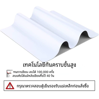 กระดานไวท์บอร์ดแม่เหล็กแบบยืดหยุ่นลบแห้งขนาด 60x42 ซม. สำหรับตู้เย็น กระดานไวท์บอร์ดวางแผนปฏิทินเปล่า กระดานไวท์บอร์ดตารางงานรายวันสำหรับบ้าน/สำนักงาน (ขนาด A2/A3/A4/A5)​