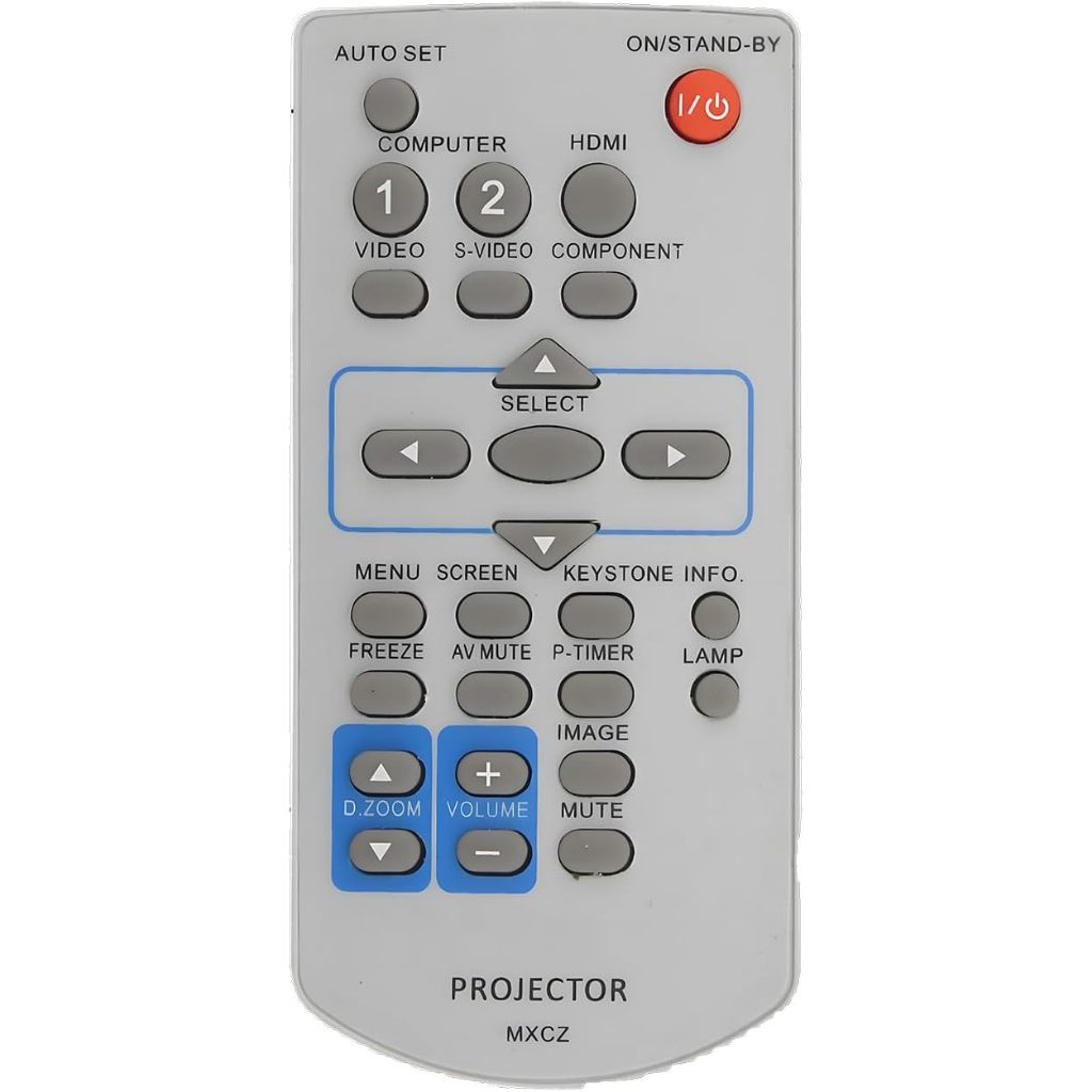 MXCZ เปลี่ยนระยะไกลสําหรับ Panasonic โปรเจคเตอร์ PT-VX400U PT-VW431D PT-VW435N PT-VW430 PT-VX505N PT