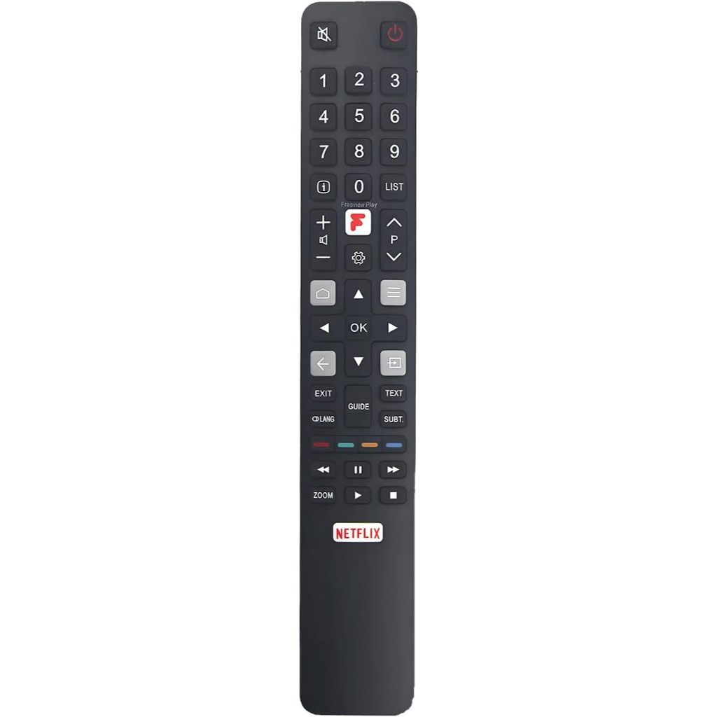 RC802N YUI3 รีโมททดแทนสําหรับ TCL สมาร์ททีวี 50DP648 9C2US 43P20US