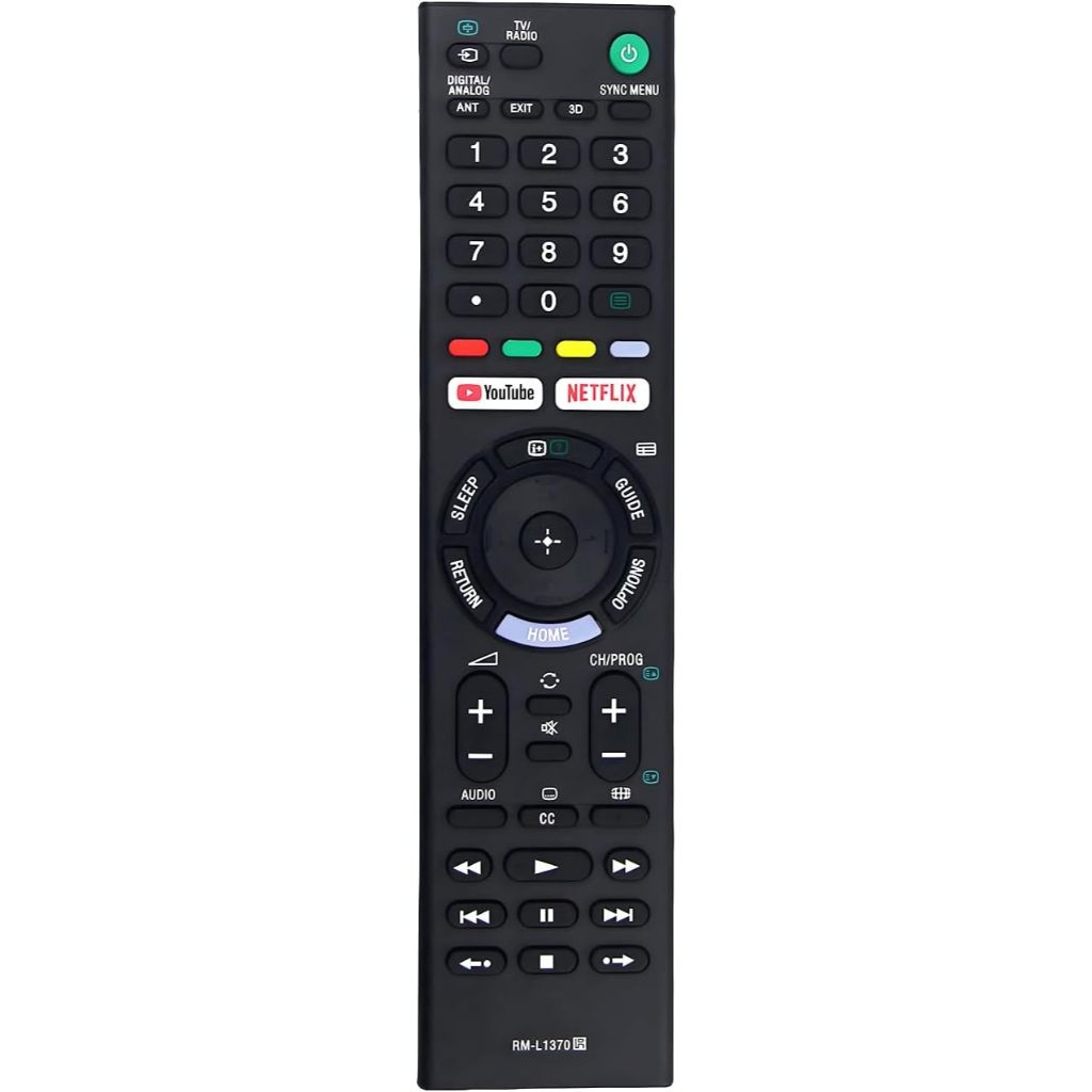 RM-L1370 เปลี่ยนระยะไกลสําหรับ Sony TV KDL-32W660E KDL-40W660E KD-55X720E KD-49X720E KD-43X720E