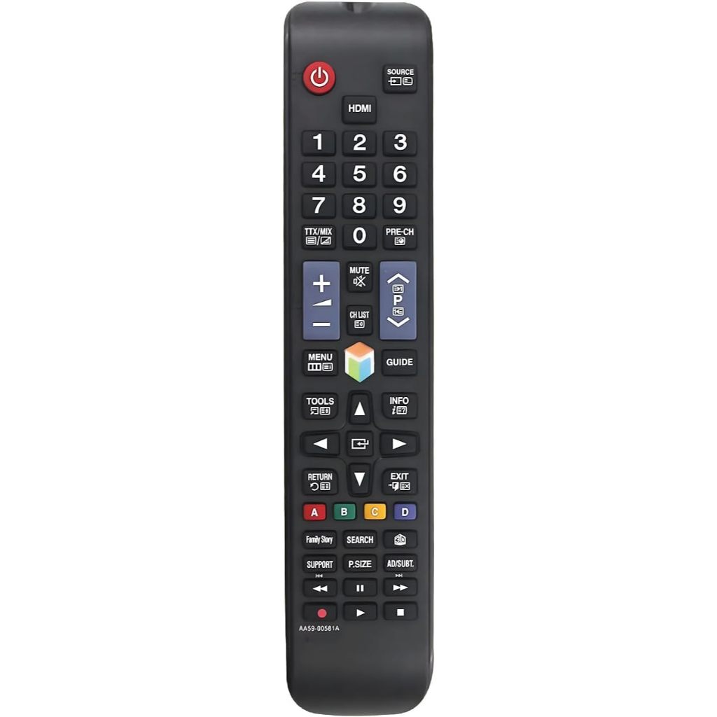 AA59-00581A เปลี่ยนรีโมทสําหรับ Samsung TV UE40ES6300S UE40ES6305U UE40ES6307U UE40ES6340S UE4 00ES6