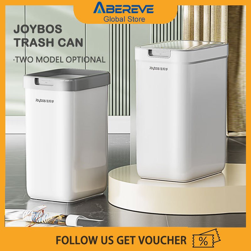 Joybosถังขยะ- รุ่นตั้งพื้นเปิด-ด้านบนขนาดกลาง (Premium White) อุปกรณ์เสริม