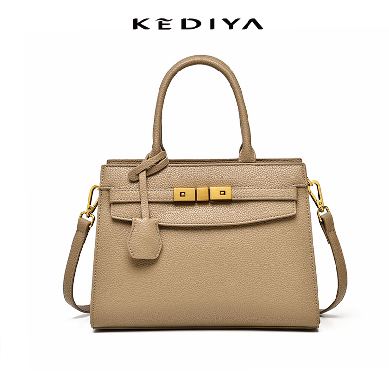 Handbags KEDIYA 2025 Fashion Large capacity Shoulder Bag Luxury Simple Crossbody Bag For Women