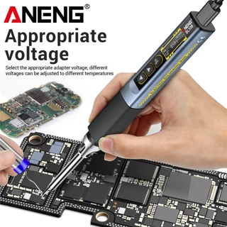 ANENG SL108 หัวแร้งไฟฟ้า 96W เครื่องมือปรับความร้อนอย่างรวดเร็วสําหรับช่างไฟฟ้าขายฤดูใบไม้ผลิ 2026