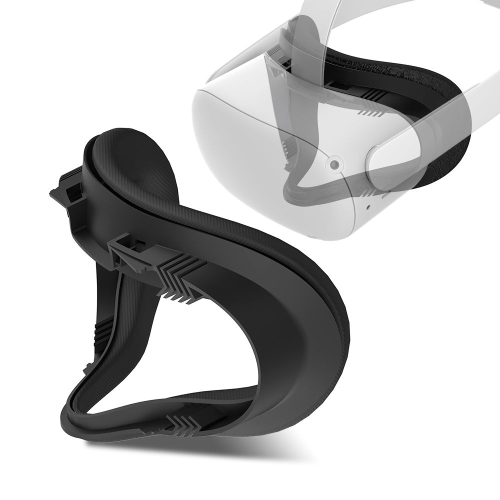 Widening bracket Eye Face Cover Set สําหรับ Oculus Quest 2 VR ชุดหูฟังโฟมฟองน้ํา Pad เบาะป้องกัน Eye