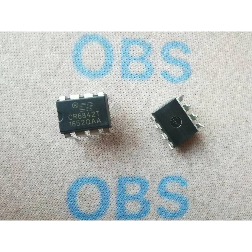 ((10 ชิ้น) CR6842 CR6842T Offline Switching Power Chip DIP8
