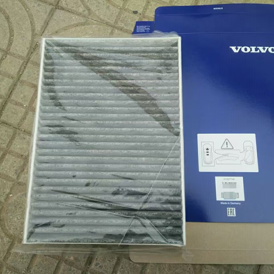 Volvo ไส้กรองเครื่องปรับอากาศ XC60s60 v40 s90 S80 V60 XC90 31407748ตารางทําความสะอาดแกนอากาศ