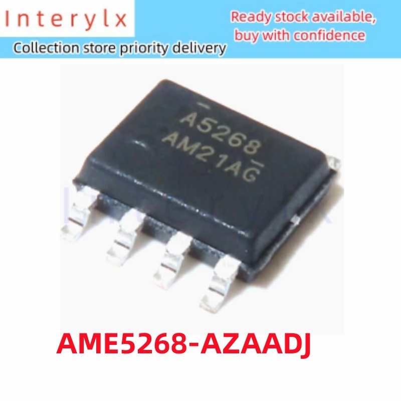 5 ชิ้น/ล็อต Original AME5268 A5268 AME5268-AZAADJ Patch SOP8 Synchronous Buck Rectifier ic