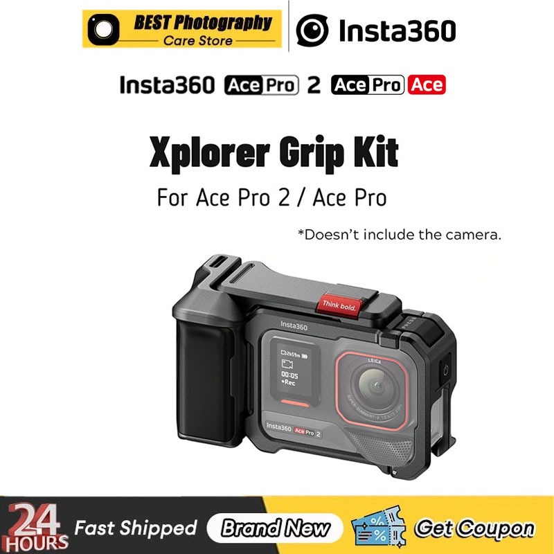 【🇹🇭 24h กรุงเทพฯ】Original Insta360 Xplorer Grip Kit for Ace Pro 2/ Ace Pro ประกันศูนย์ไทย 1 ปี
