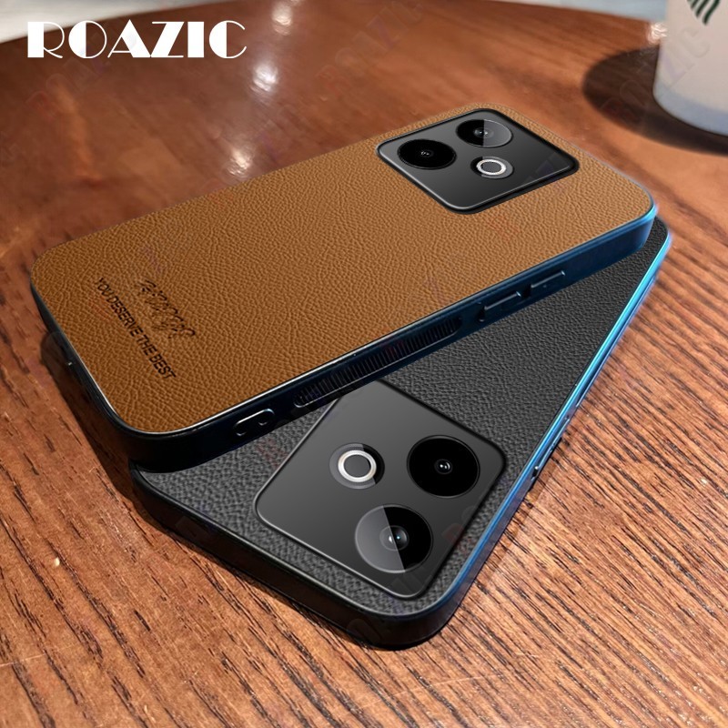 Retro PU หนังเคสโทรศัพท์สําหรับ Realme GT 7T หรูหรา Soft TPU สไตล์ธุรกิจกล้องป้องกันปกหลัง NY01